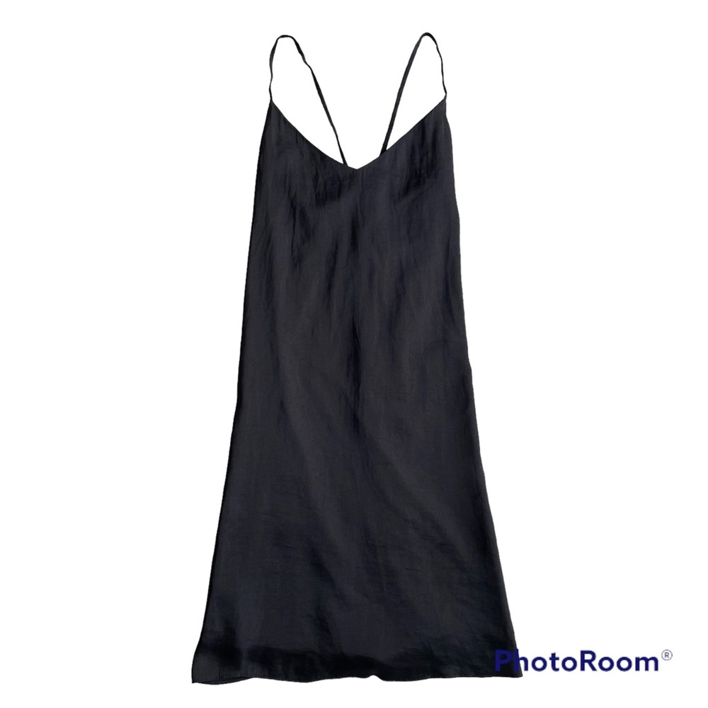 A/OK Slip Dress in Black (One Size)